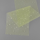 Фатин с блёстками, 15 см, 23±1 м, 11±1 г/м², жёлтый №57 - Фото 5