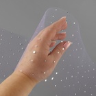 Фатин с блёстками, 15 см, 23±1 м, 11±1 г/м², сиреневый №25 - Фото 4