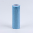 Фатин с глиттером, 15 см, 9±0.5 м, 11±1 г/м², голубой №07 - Фото 3