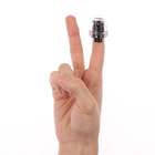 Вибратор для прелюдий, пальчиковый, рельефный, черный - Фото 4