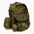 Рюкзак тактический "Storm tactic" мужской, стропы MOLLE, подсумки, 50 л, камуфляж мох 10651066 - фото 13285740