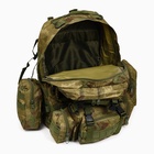 Рюкзак тактический туристический Storm tactic, 50 л, с карманами, расцветка мох, зелёный 10651066 - фото 14574537