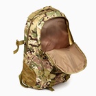 Рюкзак тактический туристический Storm tactic, 30 л, с карманами, расцветка мультикам, бежевый - Фото 6