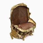 Рюкзак тактический туристический Storm tactic, 30 л, с карманами, расцветка мультикам, бежевый - Фото 7