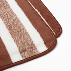 Полотенце банное «Этель. Геометрия», 70×140 см, коричневое - Фото 9