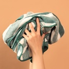 Полотенце банное «Этель. Геометрия», 70×140 см, зелёное - Фото 2