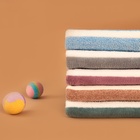 Полотенце банное «Этель. Геометрия», 70×140 см, фиолетовое - Фото 2