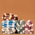 Полотенце банное «Этель. Геометрия», 70×140 см, фиолетовое - Фото 4