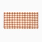 Полотенце банное «Этель. Клетка», 70×140 см, коричневое - Фото 4