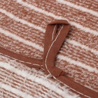 Полотенце банное «Этель. Линии», 70×140 см, коричневое - Фото 8