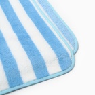 Полотенце банное «Этель. Полосы», 70×140 см, голубое - Фото 8