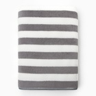 Полотенце банное «Этель. Полосы», 70×140 см, серое - Фото 7
