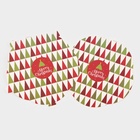 Подарочная новогодняя коробка, складная фигурная «Звезда геометрия» 7×5.5×2 см - Фото 4