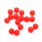 Бусина фидерная Namazu Soft Beads, PVC, круглая, d=7 мм, красный 20 шт. 10693583 - фото 309643153