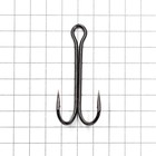 Крючок Namazu Double Hook Long, размер 2 INT, цвет BN, двойник, 50 шт. 10694131 - фото 309644694