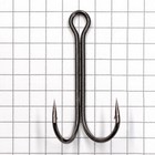 Крючок Namazu Double Hook Long, размер 20 INT, цвет BN, двойник, 50 шт. 10694132 - фото 309644695