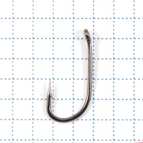 Крючок KOI LONG CARP HOOK, размер 4 INT, цвет BN, 10 шт.