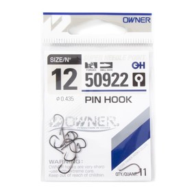 Крючок OWNER Pin Hook BC №12, 11шт. 10694385