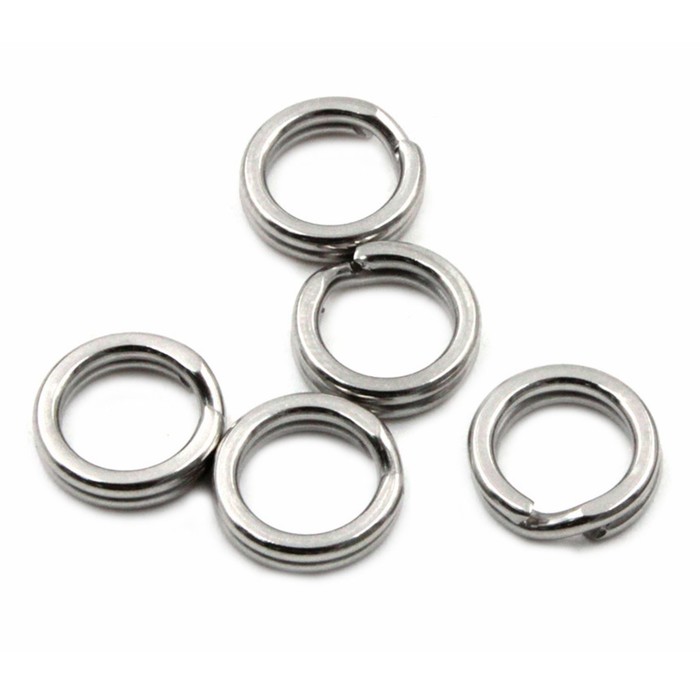 Заводное кольцо Namazu RING-A, Cr, размер 1. d=11.5 mm, test-43 кг, упаковка 10 шт.