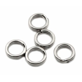 Заводное кольцо Namazu RING-A, Cr, размер 10, d=4.3 mm, test-3.5 кг, упаковка 10 шт. 10694747