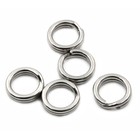 Заводное кольцо Namazu RING-A, Cr, размер 6. d=6.3 mm, test-12 кг, упаковка 10 шт. 10694753 - фото 312908345