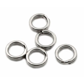 Заводное кольцо Namazu RING-A, Cr, размер 7. d=5.6 mm, test-8 кг, упаковка 10 шт.