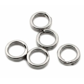 Заводное кольцо Namazu RING-A, Cr, размер 9. d=4.8 mm, test-4.5 кг, упаковка 10 шт.