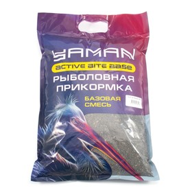 Прикормка Yaman Active Bite База, цв. чёрный, 2500 г 10695214