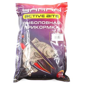 Прикормка Yaman Active Bite Лещ, жареные семечки, цв. микс, 900 г 10695219