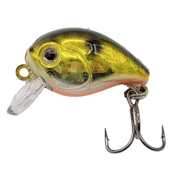 

Воблер Namazu Crystal Crank, L-27 мм, 2.4 г, крэнк, плавающий, 0,5-1.0 м, цвет №13