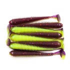 Виброхвост YAMAN PRO Betta, 5.1 см, цвет #26-Violet Chartreuse, упаковка 8 шт. - Фото 2