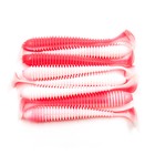 Виброхвост YAMAN PRO Betta, 8.9 см, цвет #27-Red White, упаковка 8 шт. - Фото 2