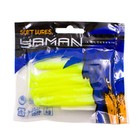 Виброхвост YAMAN PRO Betta, 11.4 см, цвет #02-Chartreuse, упаковка 5 шт. - Фото 3