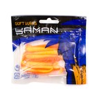 Виброхвост YAMAN PRO Betta, 11.4 см, цвет #25-Sunshine, упаковка 5 шт. - Фото 3