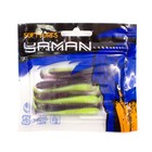 Виброхвост YAMAN PRO Betta, 11.4 см, цвет #26-Violet Chartreuse, упаковка 5 шт. - Фото 3