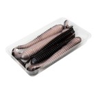 Виброхвост YAMAN PRO Betta, 11.4 см, цвет #34-Black Red Flake/Pearl, упаковка 5 шт. - Фото 4