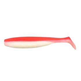 Виброхвост YAMAN PRO Sharky Shad, 11.4 см, цвет #27-Red White , упаковка 5 шт. 10696562