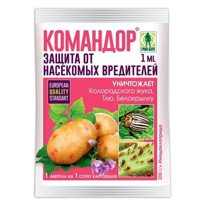 Средство «Командор» от насекомых-вредителей ампула 1 мл