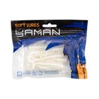 Твистер YAMAN PRO Ruff, 7.6 см, цвет #01-White, упаковка 10 шт. - Фото 5