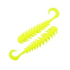 Твистер YAMAN PRO Ruff, 7.6 см, цвет #02-Chartreuse, упаковка 10 шт. - Фото 2