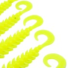 Твистер YAMAN PRO Ruff, 7.6 см, цвет #02-Chartreuse, упаковка 10 шт. - Фото 4