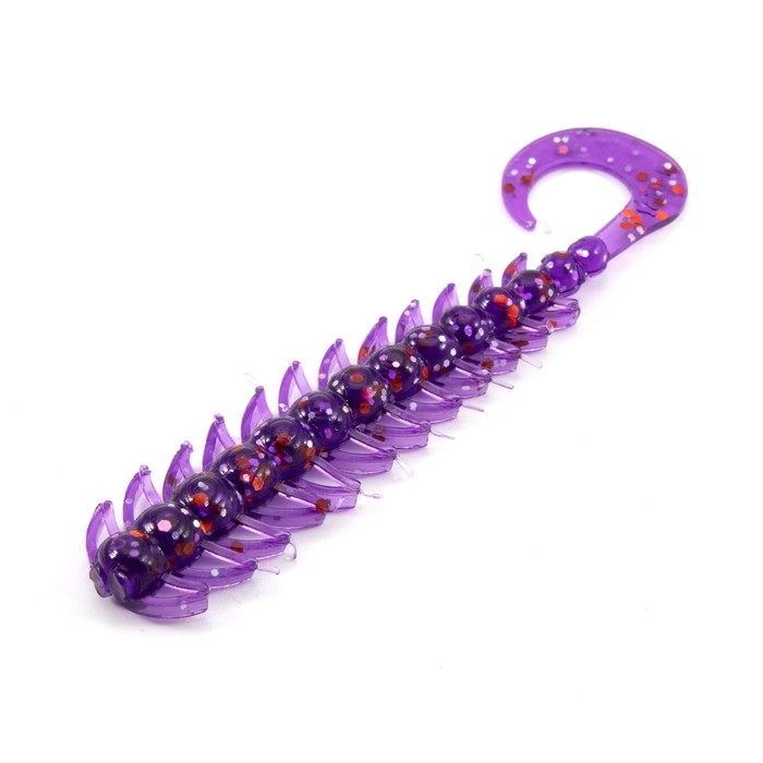 Твистер YAMAN PRO Ruff, 7.6 см, цвет #08-Violet, упаковка 10 шт. - Фото 1