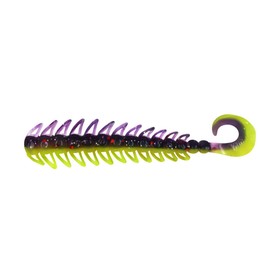 Твистер YAMAN PRO Ruff, 10.2 см, цвет #26-Violet Chartreuse, упаковка 5 шт. 10696692