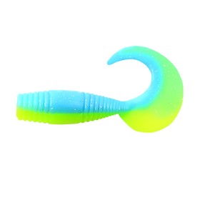 Твистер YAMAN PRO Spry Tail, 7.6 см, цвет #18-Ice Chartreuse, упаковка 8 шт. 10696737