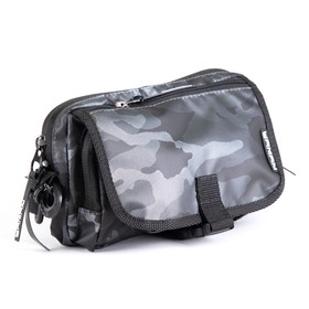 Сумка рыболовная Yaman Street Fishing MultiLock S-Pouch, 13.5х22х8 см, цвет серый камуфляж   1069676 10696764