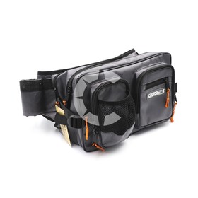 Сумка рыболовная СЛЕДОПЫТ Fishing Hip Bag WBP, 31х20х23 см, цвет серый