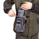 Сумка рыболовная СЛЕДОПЫТ Street Fishing MultiLock V-Pouch, 22х12.5х8 см, цвет серый - Фото 9