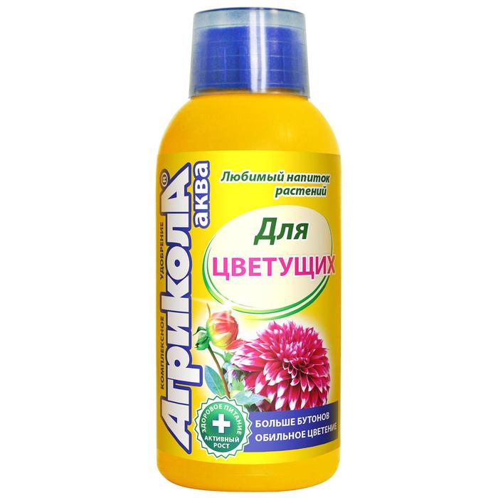 Удобрение Агрикола для цветущих растений флакон 250 мл - Фото 1