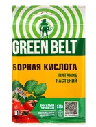 Удобрение Борная кислота «Грин Бэлт» микроудобрение, 10 г - Фото 1