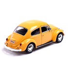 Машина металлическая VOLKSWAGEN BEETLE 1967, 1:32, открываются двери, инерция, цвет жёлтый - Фото 4